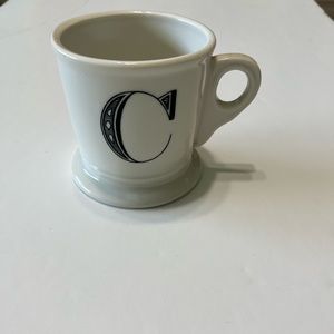 EUC Anthropologie Initial “C” Coffee Mug